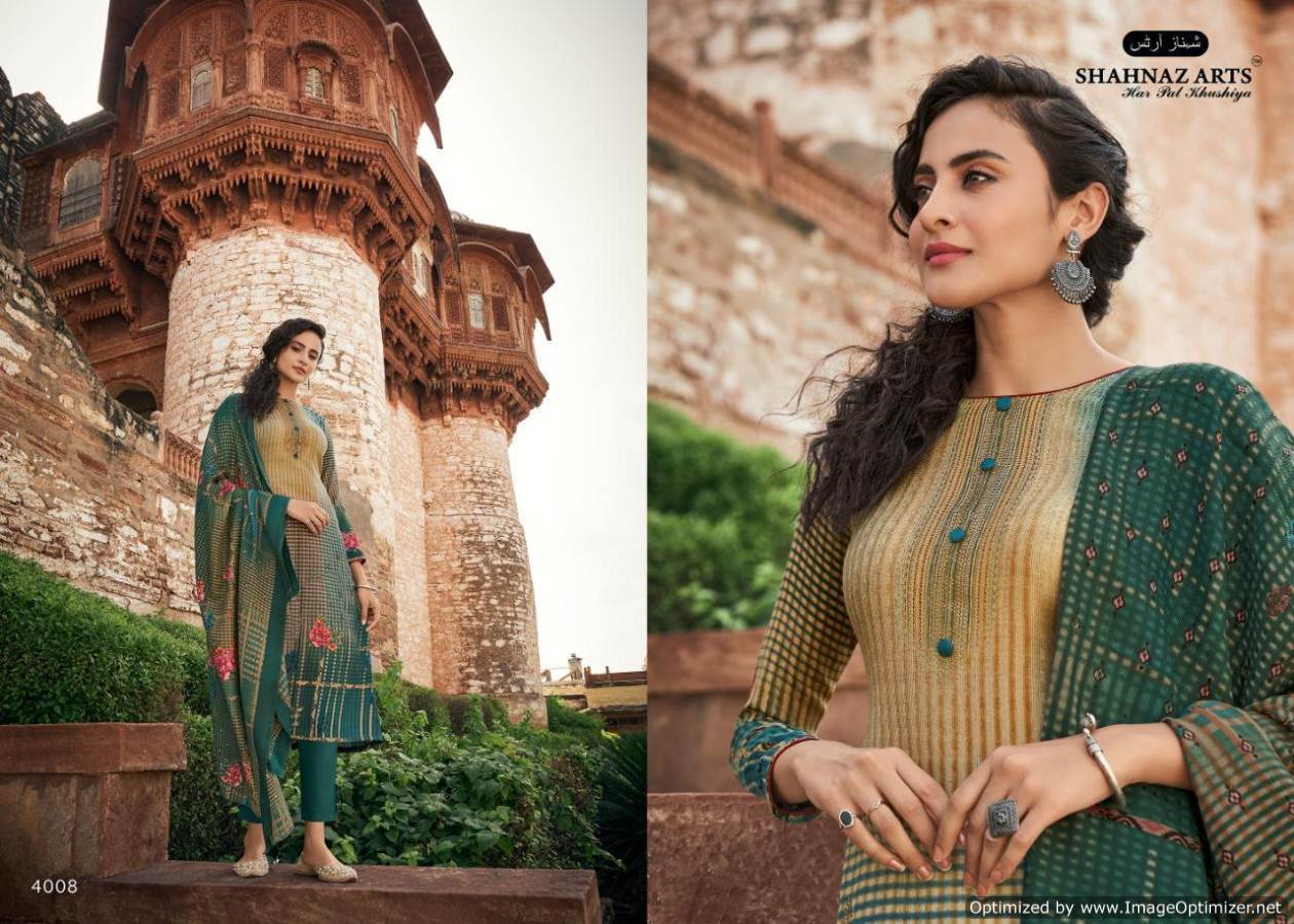 Shahnaz  Presents Gulshan Vol 5 Designer Dress Material