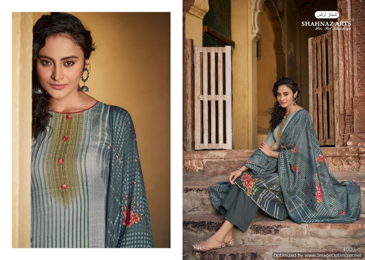 Shahnaz  Presents Gulshan Vol 5 Designer Dress Material