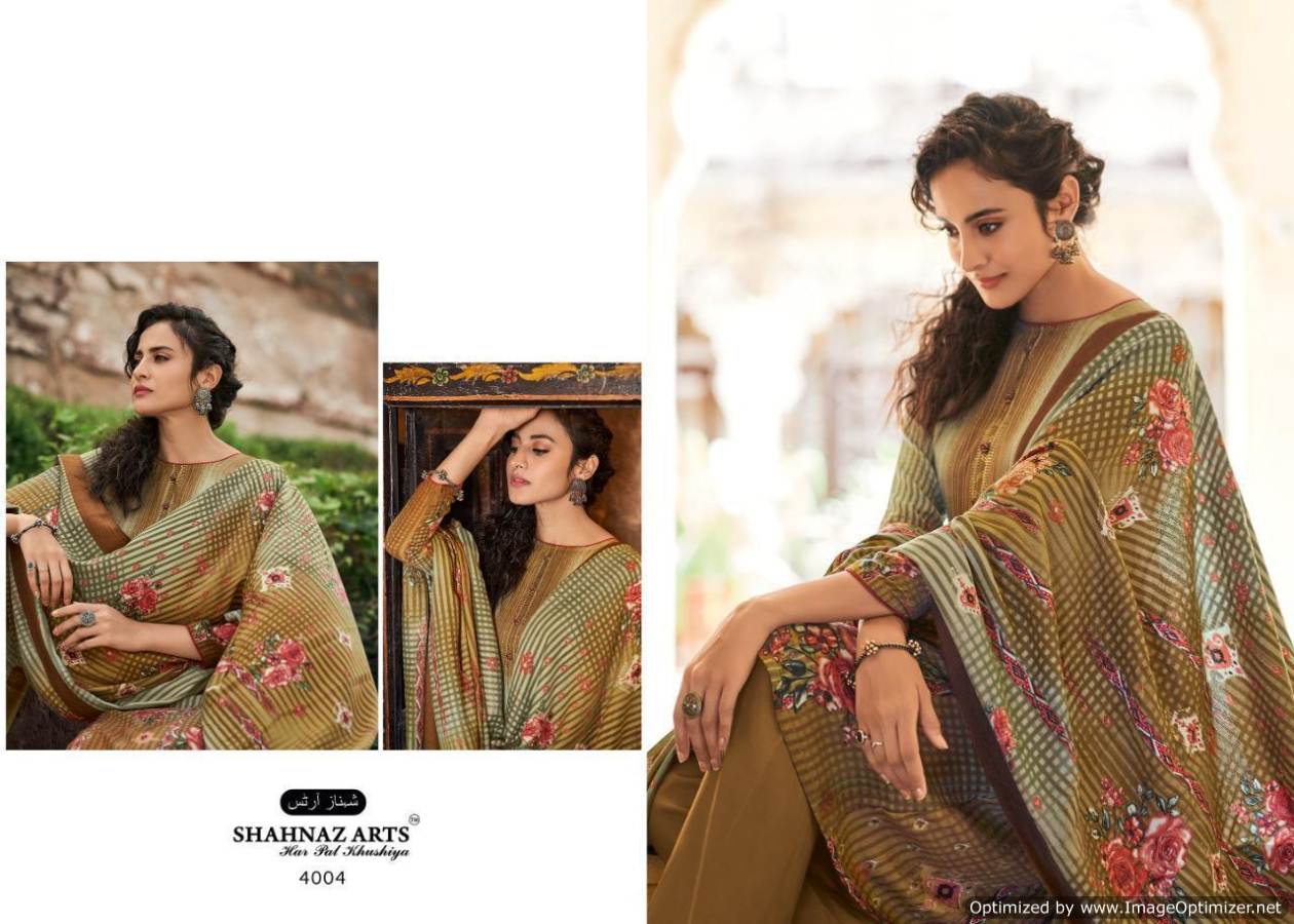 Shahnaz  Presents Gulshan Vol 5 Designer Dress Material