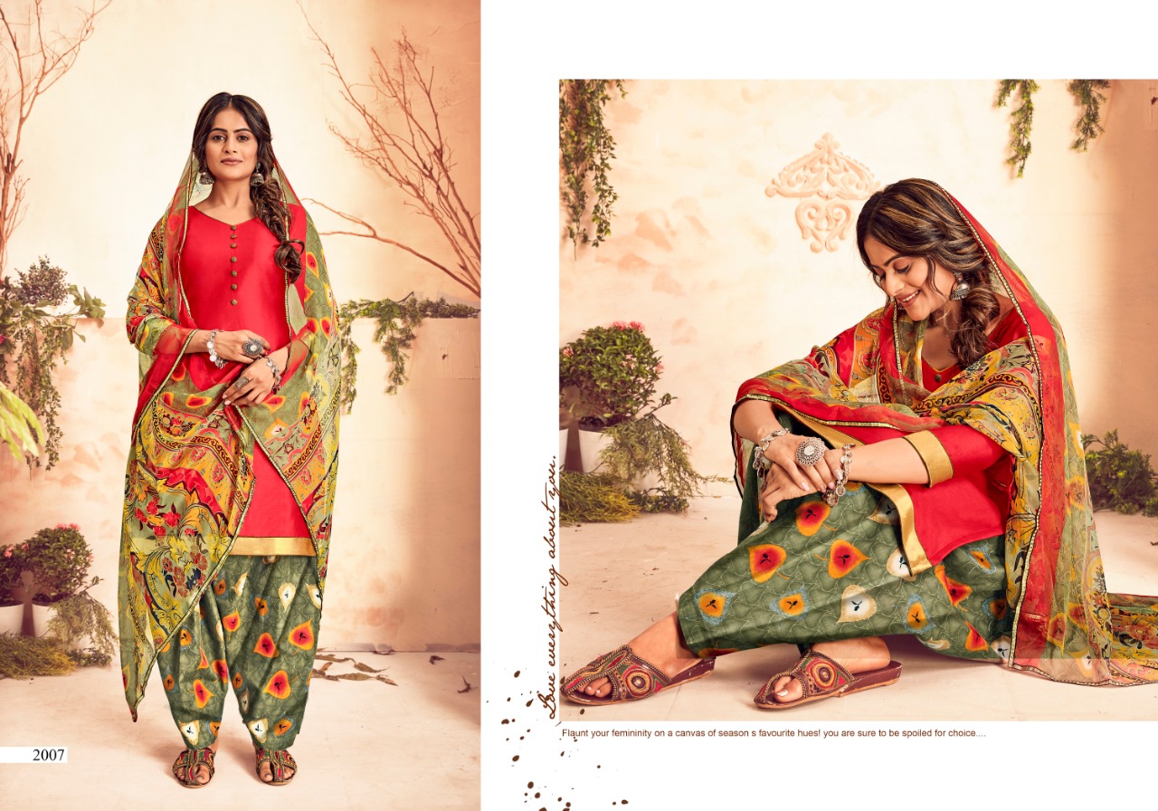 Sweety Presents Rajji Vol 52 Designer Dress Material