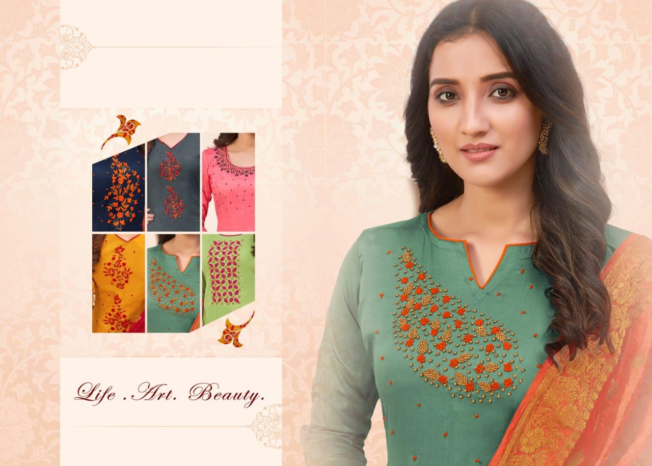 Utsav Presents  Piyansi Vol 3 Designer Dress Material