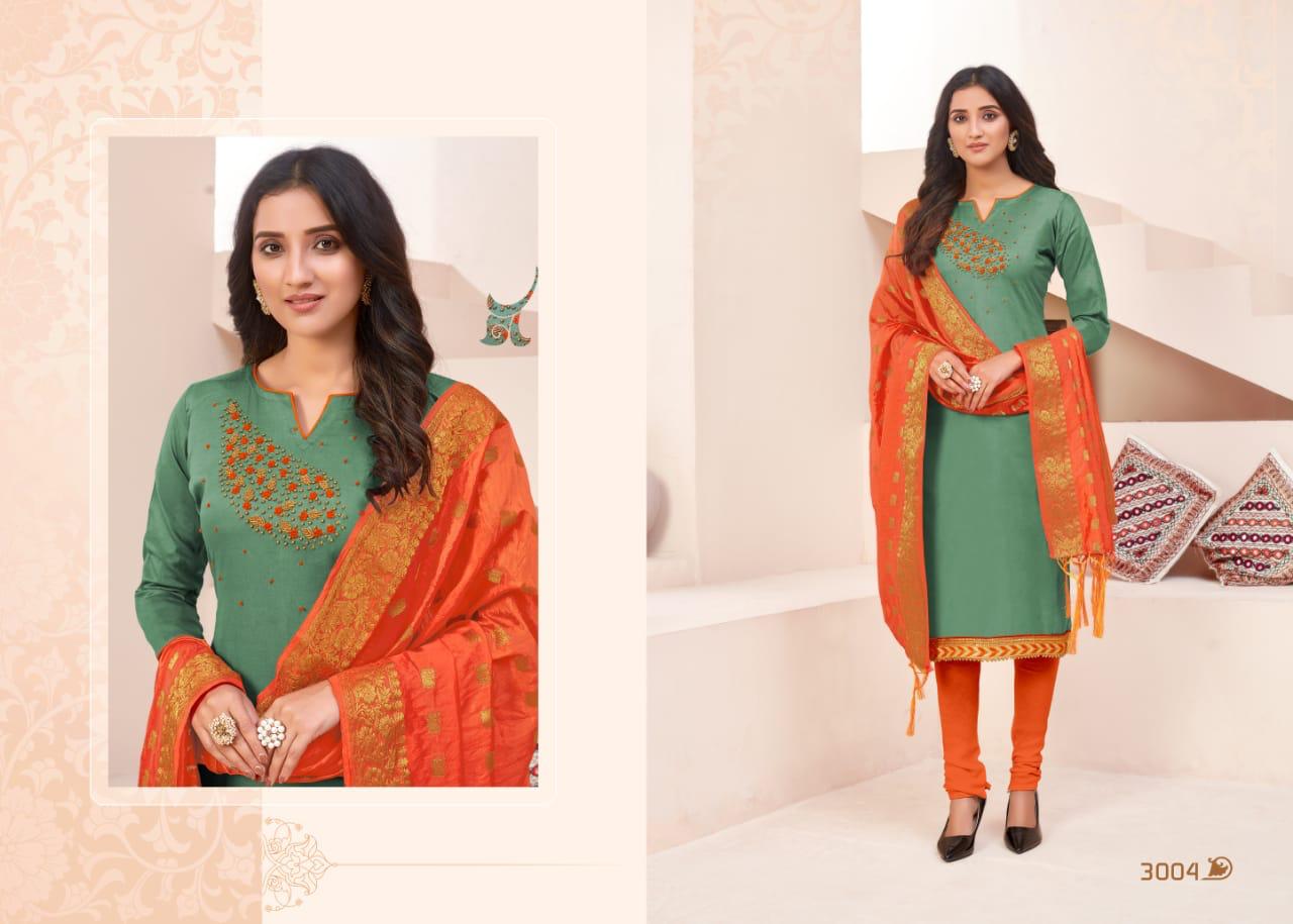 Utsav Presents  Piyansi Vol 3 Designer Dress Material