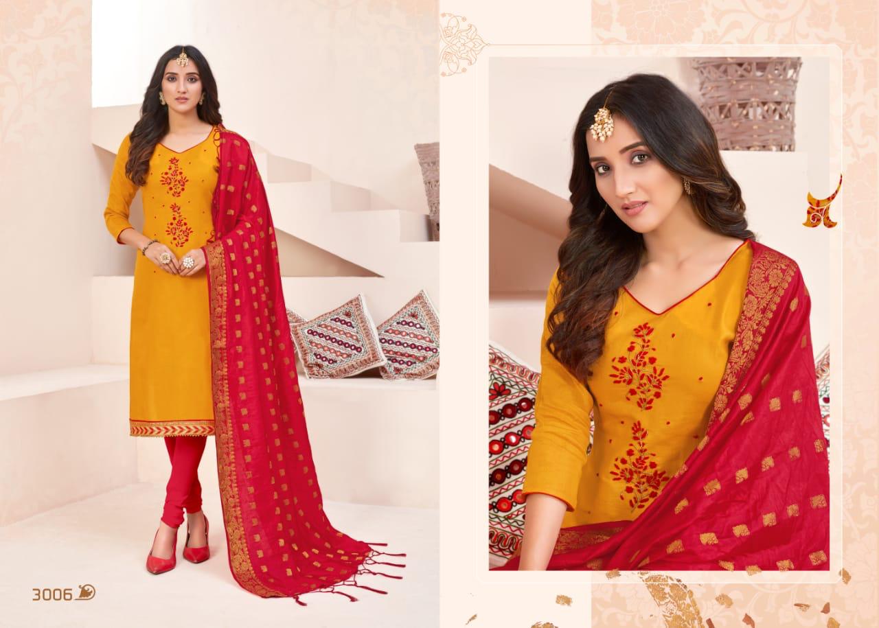 Utsav Presents  Piyansi Vol 3 Designer Dress Material