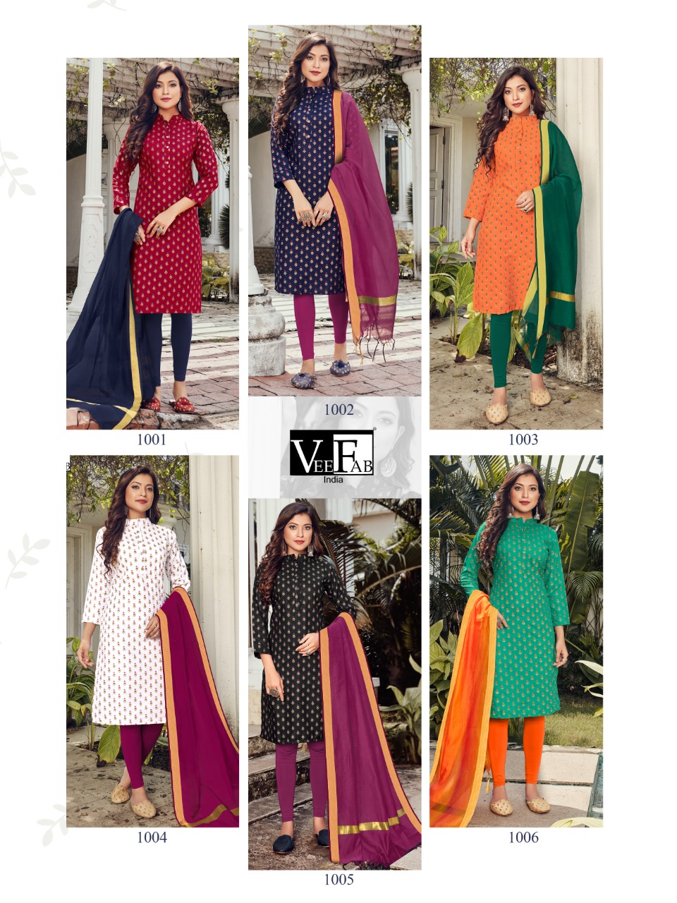 Vf Presnets  Saga Designer  Kurti With Dupatta