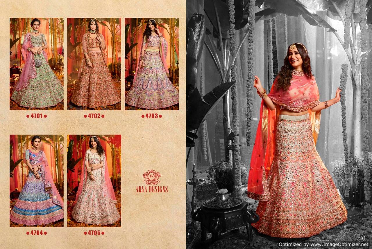 Arya Presents  Euphoria Vol  5 Exclusive Collection Of Bridal Wear Lehenga