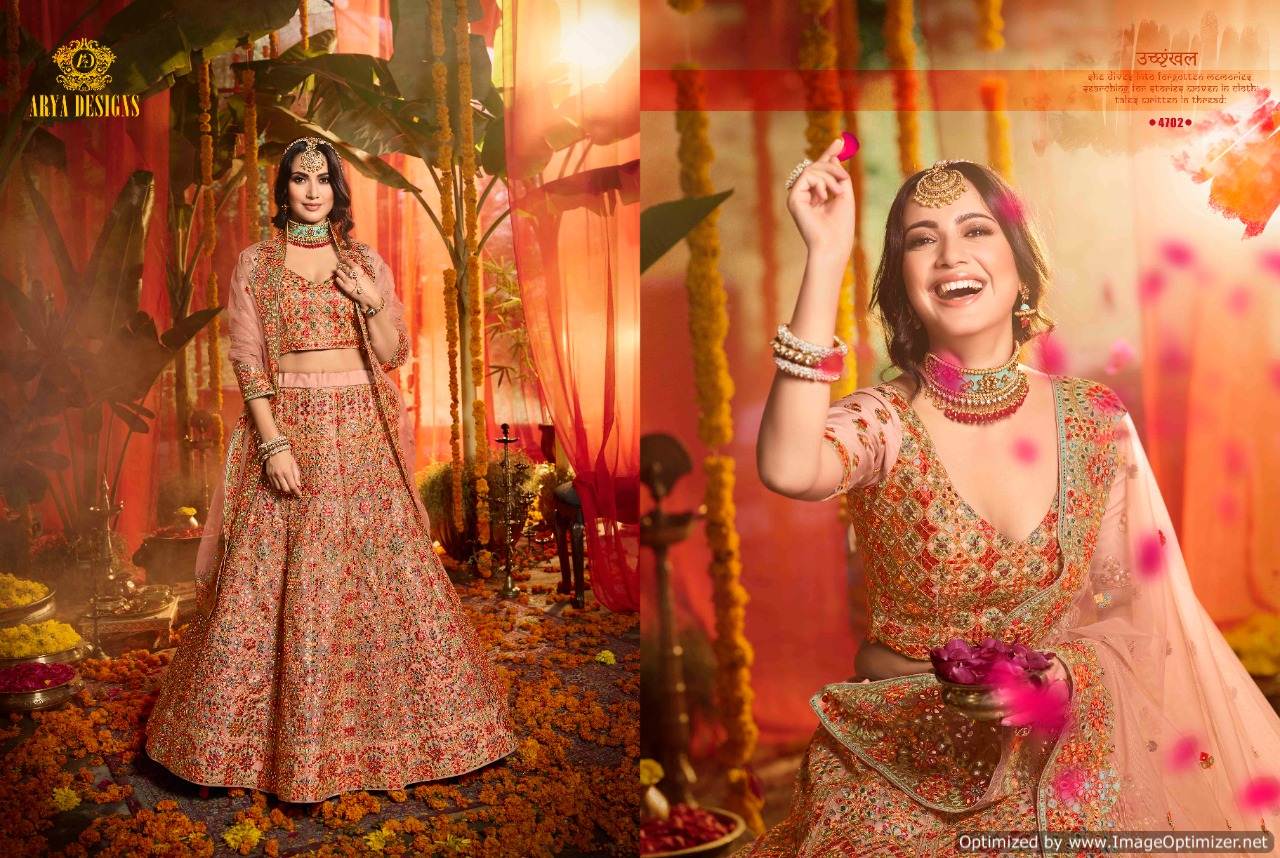 Arya Presents  Euphoria Vol  5 Exclusive Collection Of Bridal Wear Lehenga