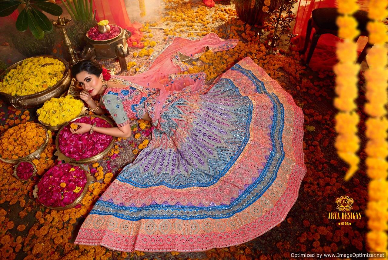 Arya Presents  Euphoria Vol  5 Exclusive Collection Of Bridal Wear Lehenga