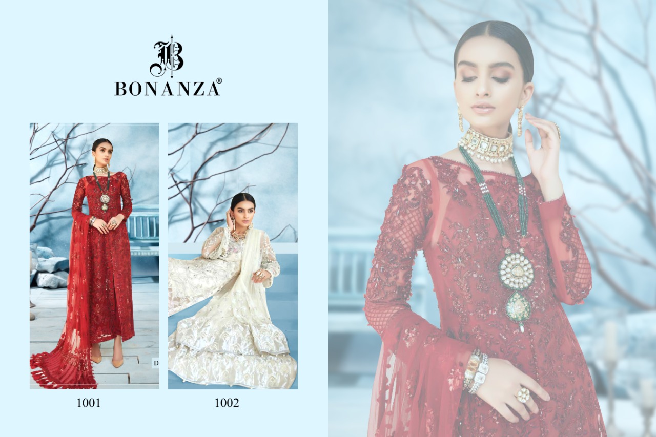 Bonanza Presents  Taj Vol 3 Designer Pakistani Suits