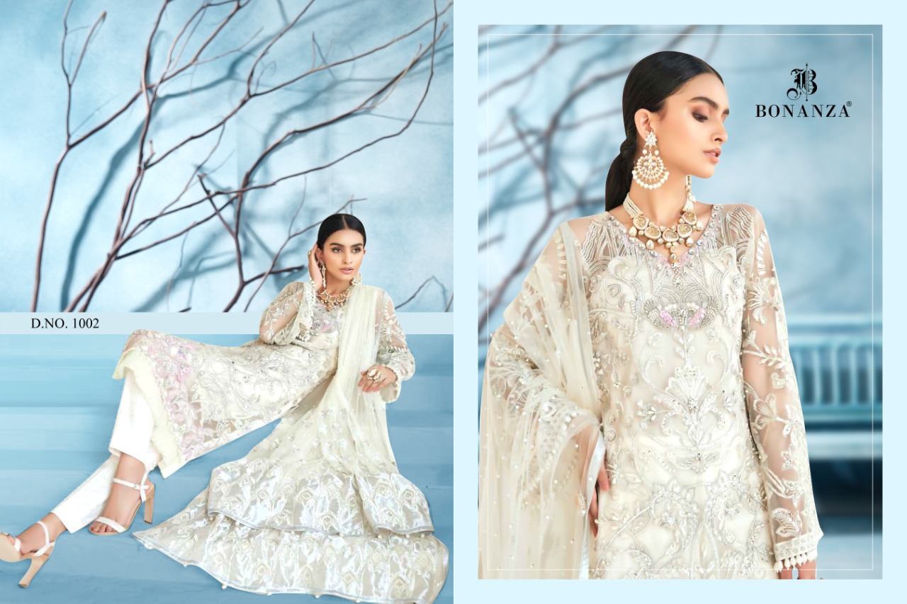 Bonanza Presents  Taj Vol 3 Designer Pakistani Suits