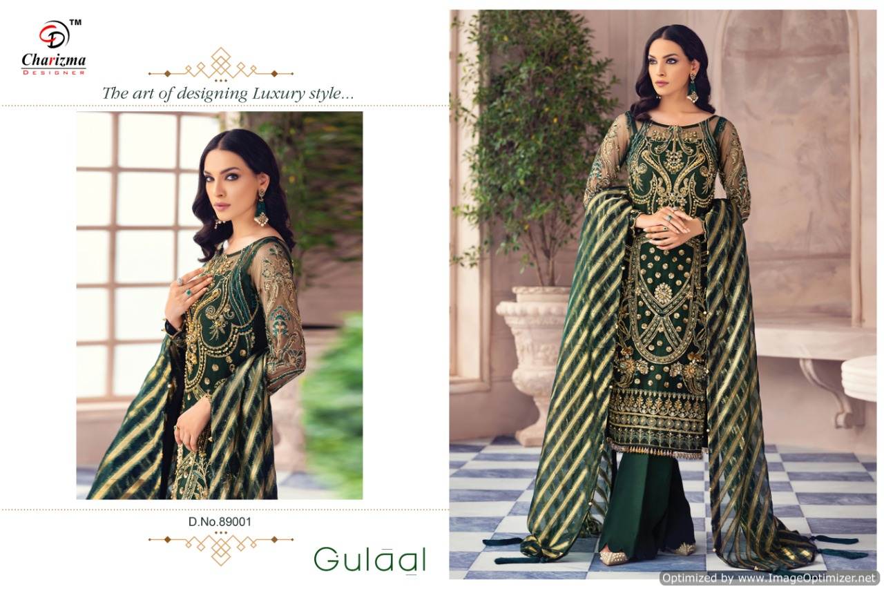 Charizma Presents  Gulaal  Pakistani Suits