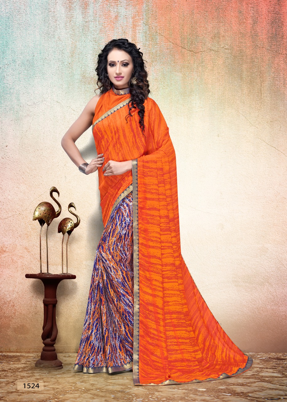 Haytee   Present   Sakhi 3 Heavy Rennial Printed Saree