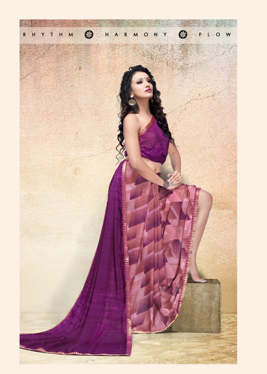 Haytee   Present   Sakhi 3 Heavy Rennial Printed Saree