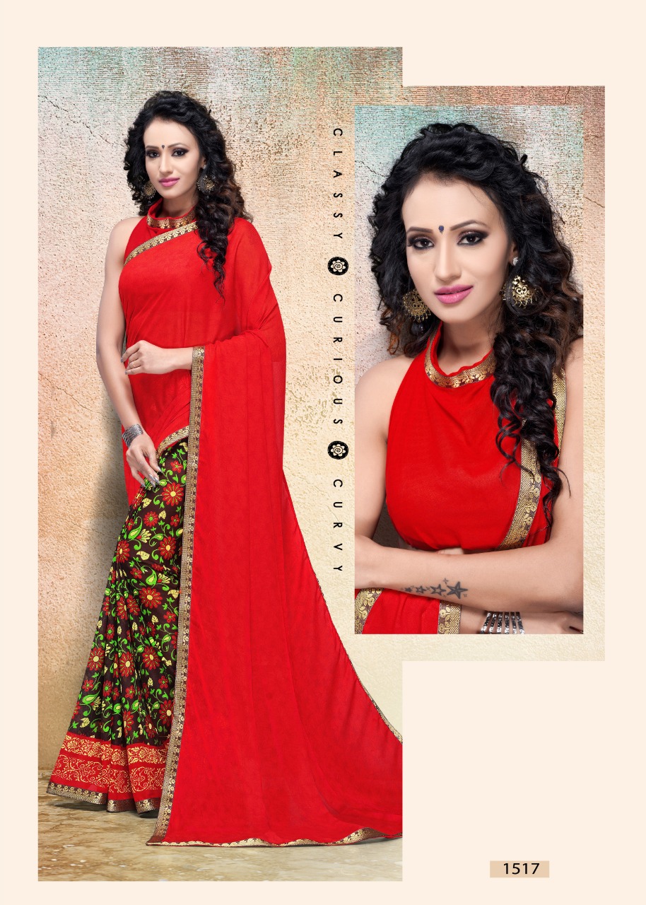 Haytee   Present   Sakhi 3 Heavy Rennial Printed Saree