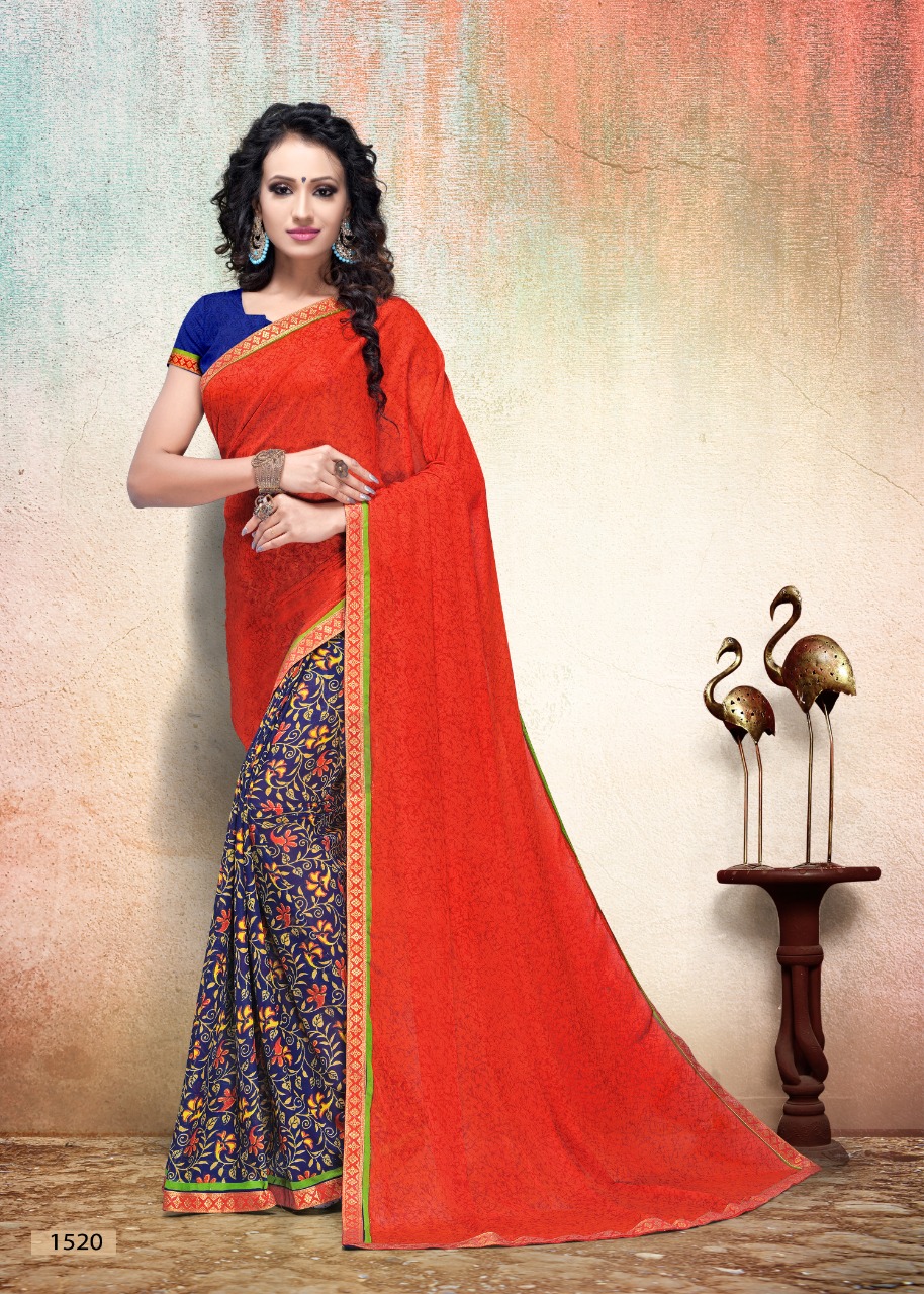 Haytee   Present   Sakhi 3 Heavy Rennial Printed Saree