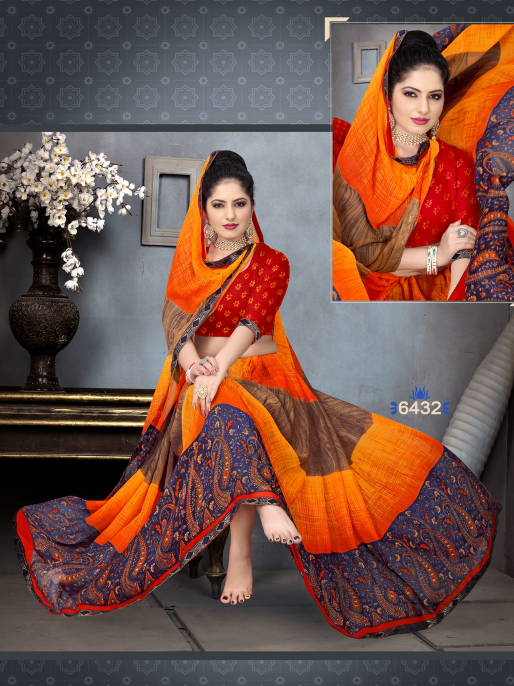 Haytee Presents  Advance Booking Vol 12 Printed Saree Collection