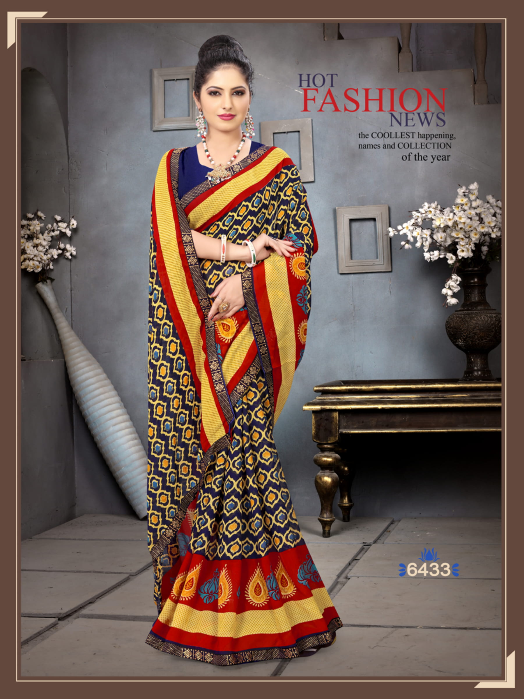 Haytee Presents  Advance Booking Vol 12 Printed Saree Collection