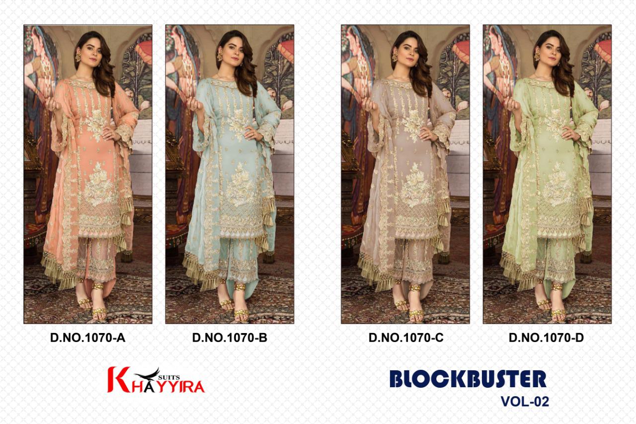 Khayyira Presents Blockbuster Vol  2 Pakistani Salwar Suits