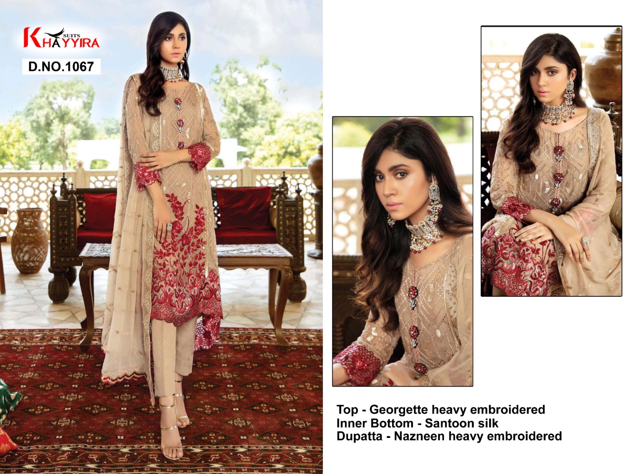 Khayyira Presents Eleonra Collection Designer Pakistani Suits Collection