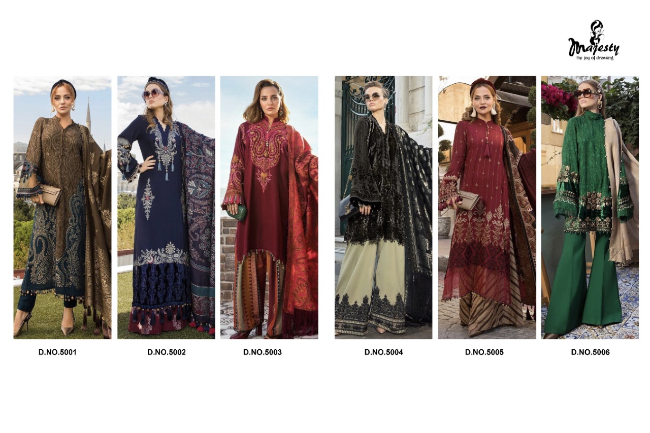 Majesty Presents  Maria B Vol 5 Pakistani Salwar Suits