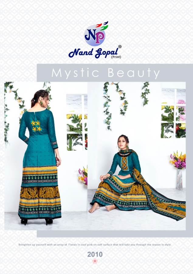 Nand Gopal Presents Madhubala Collection Of Pure Cotton Classy Printed Dress Materials