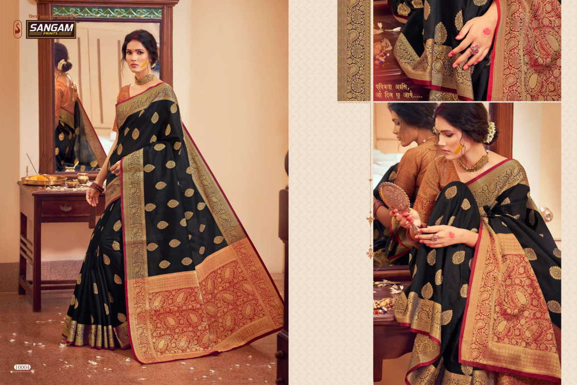 Sangam  Presents Chandrakala  Designer Saree