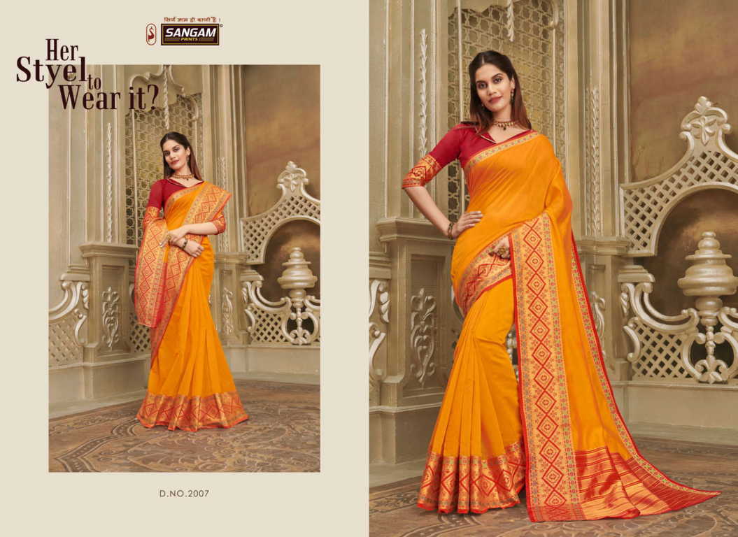 Buy online Self Design Mysore Silk Saree With Blouse from ethnic wear for  Women by Svenja for ₹449 at 78% off | 2024 Limeroad.com