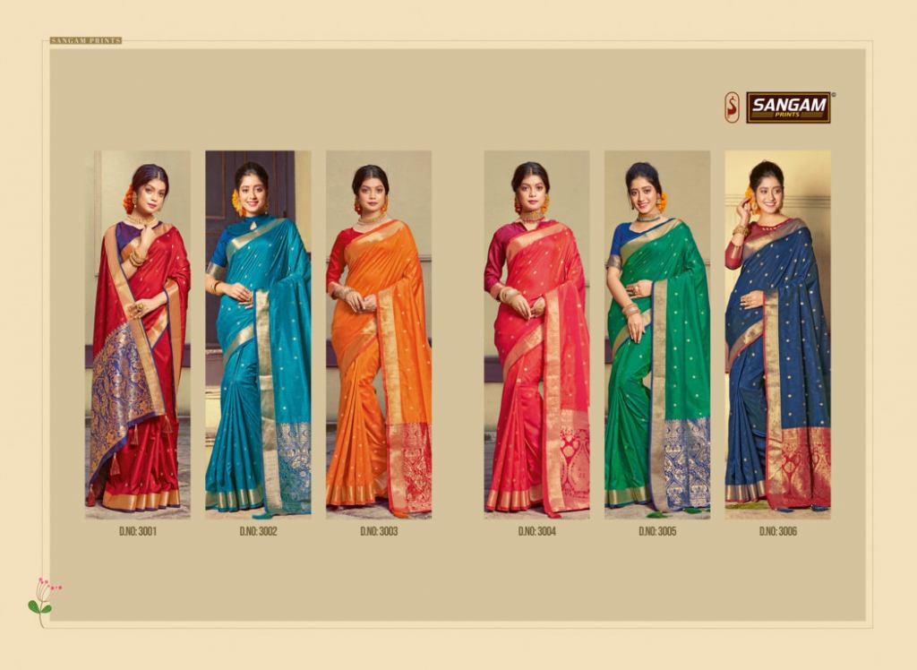 Sangam Presents Roop Sundari Designer Saree Collection