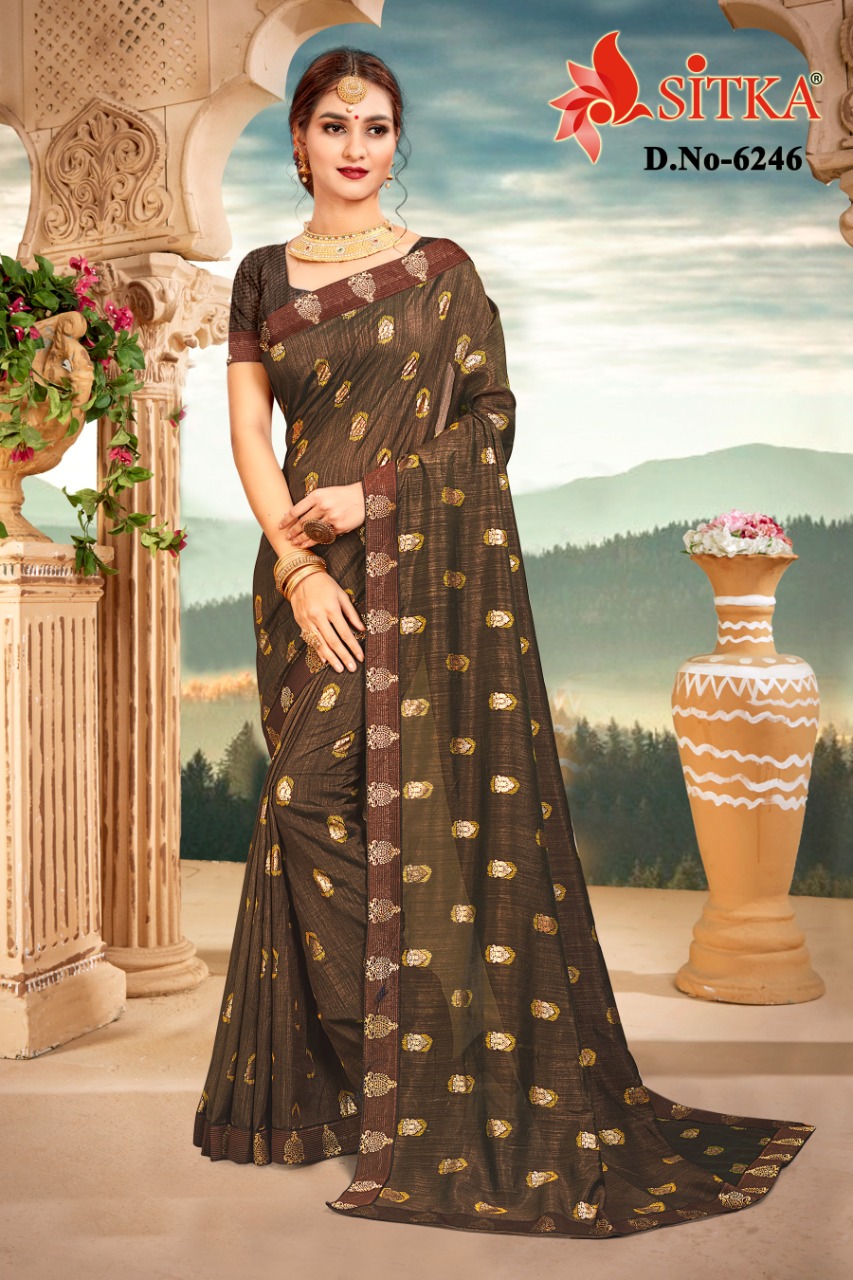 Sitka  Presents Siyaa Printed Saree Collection