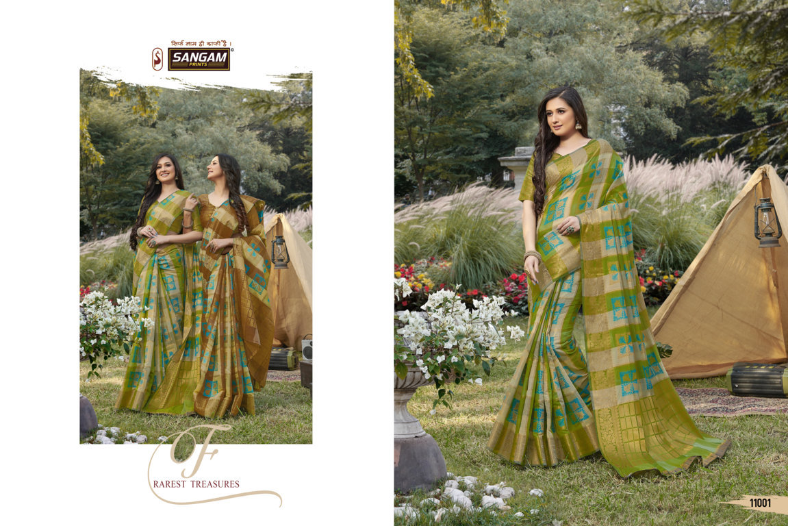 Sangam Presents Salem Silk Handloom Silk Sarees