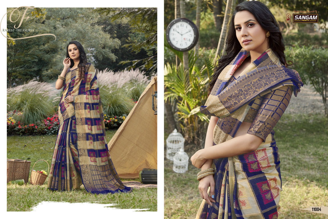 Sangam Presents Salem Silk Handloom Silk Sarees