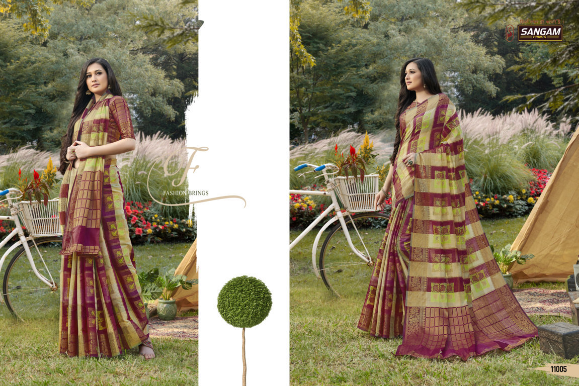 Sangam Presents Salem Silk Handloom Silk Sarees