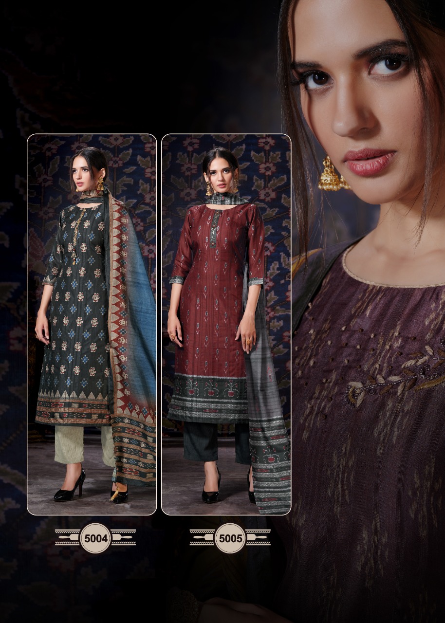 4colours Presents Rajwadi Designer Kurti  Collection