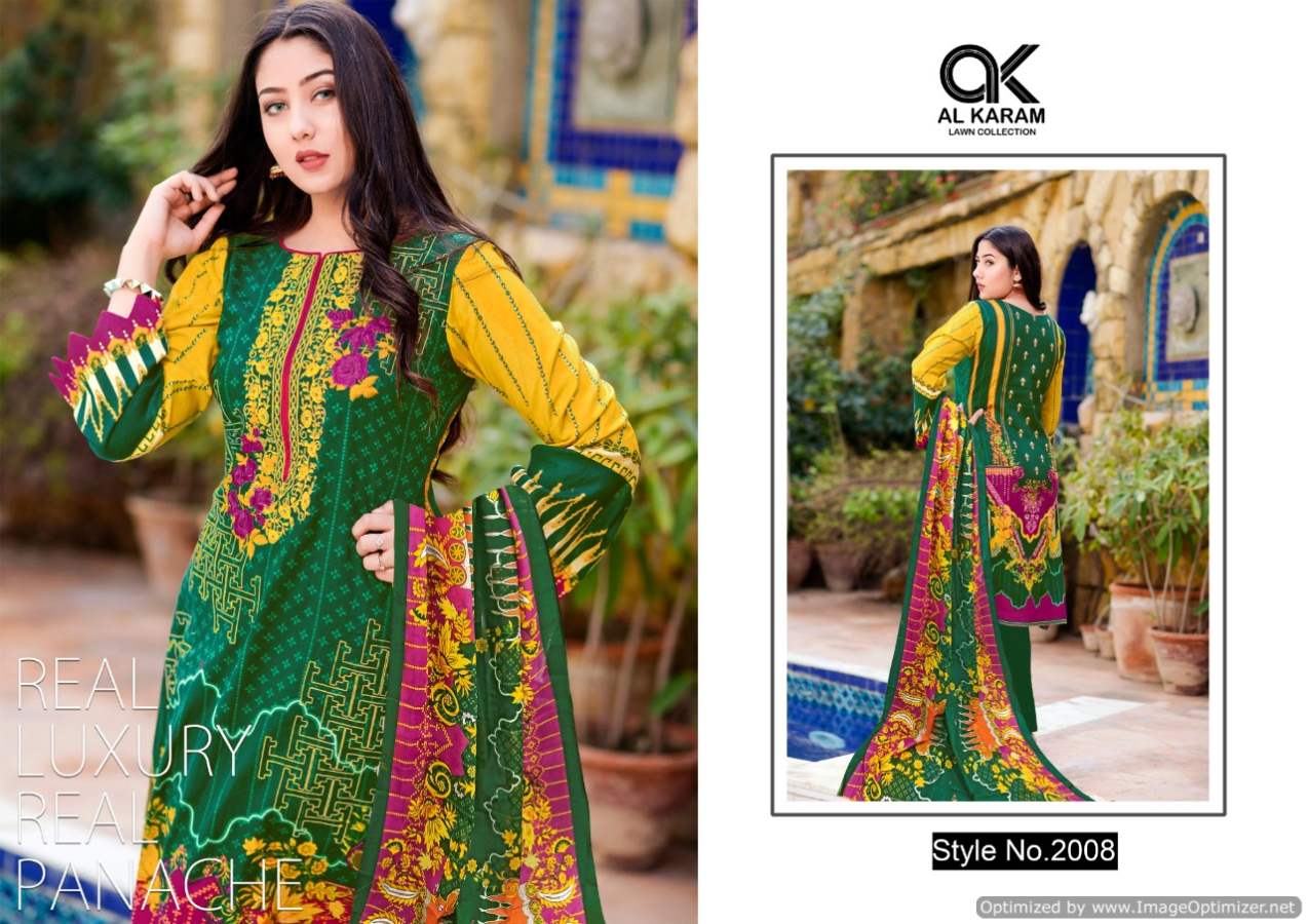 Al Karam Vol 2  Karachi Dress Material