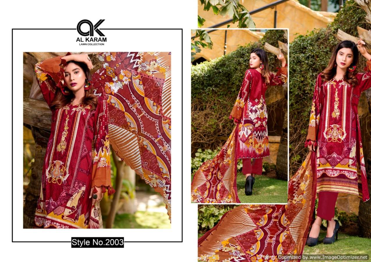 Al Karam Vol 2  Karachi Dress Material