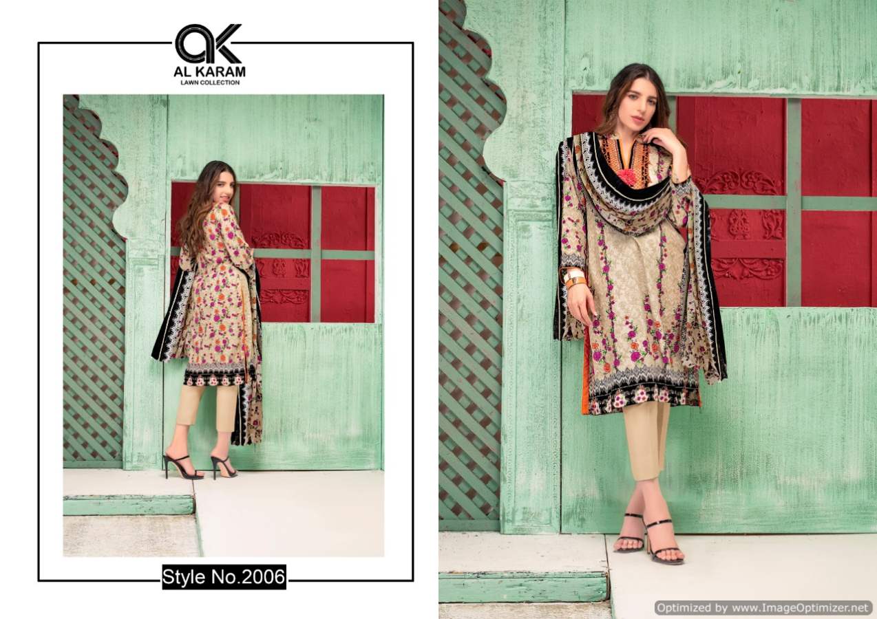 Al Karam Vol 2  Karachi Dress Material