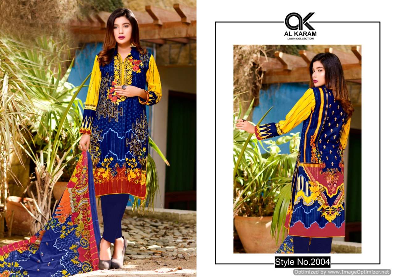 Al Karam Vol 2  Karachi Dress Material