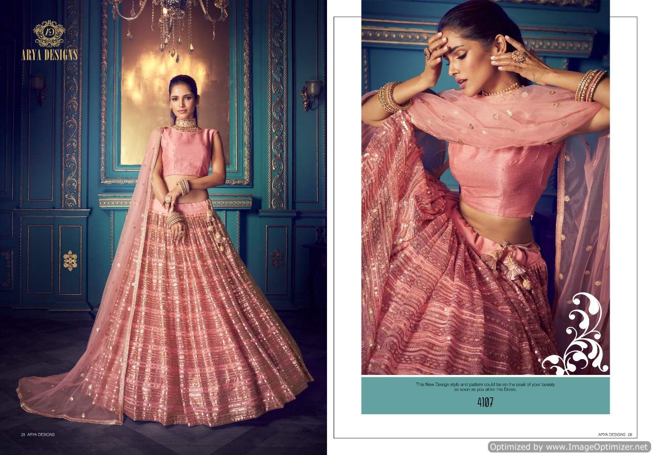 Arya  Presents Cinderella  Vol 7 Designer Wedding Wear Heavy Lehenga