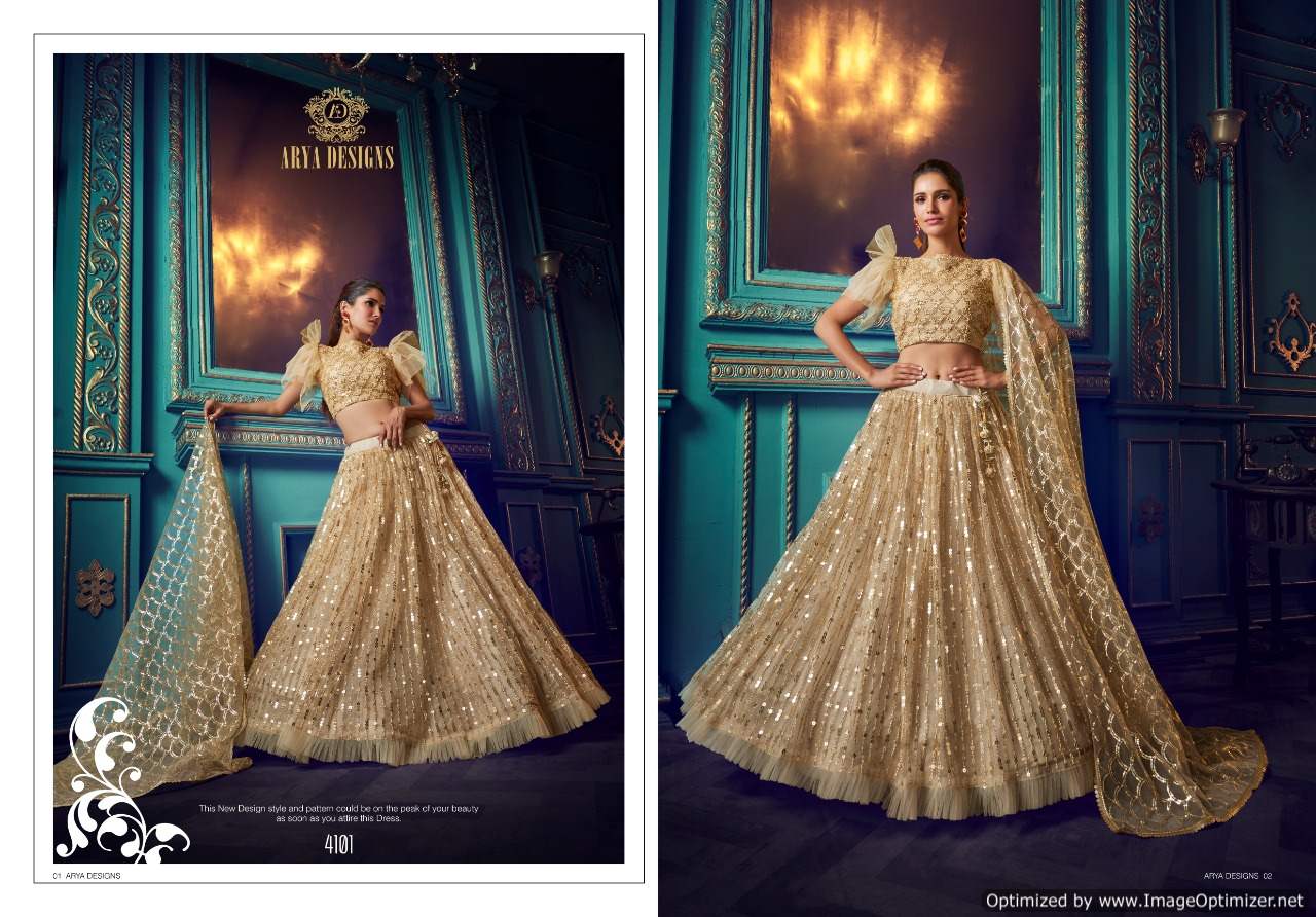 Arya  Presents Cinderella  Vol 7 Designer Wedding Wear Heavy Lehenga