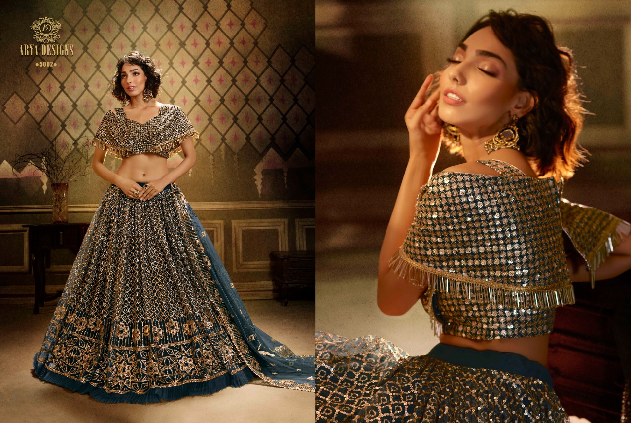 Arya Presents  Cinderella Vol 9 Designer Wedding Wear Heavy Lehenga