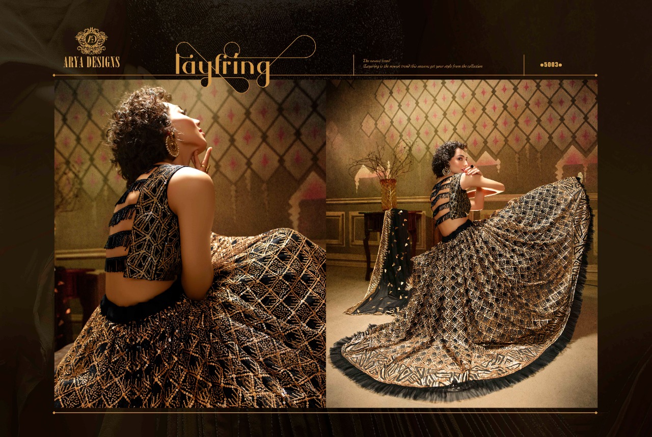 Arya Presents  Cinderella Vol 9 Designer Wedding Wear Heavy Lehenga