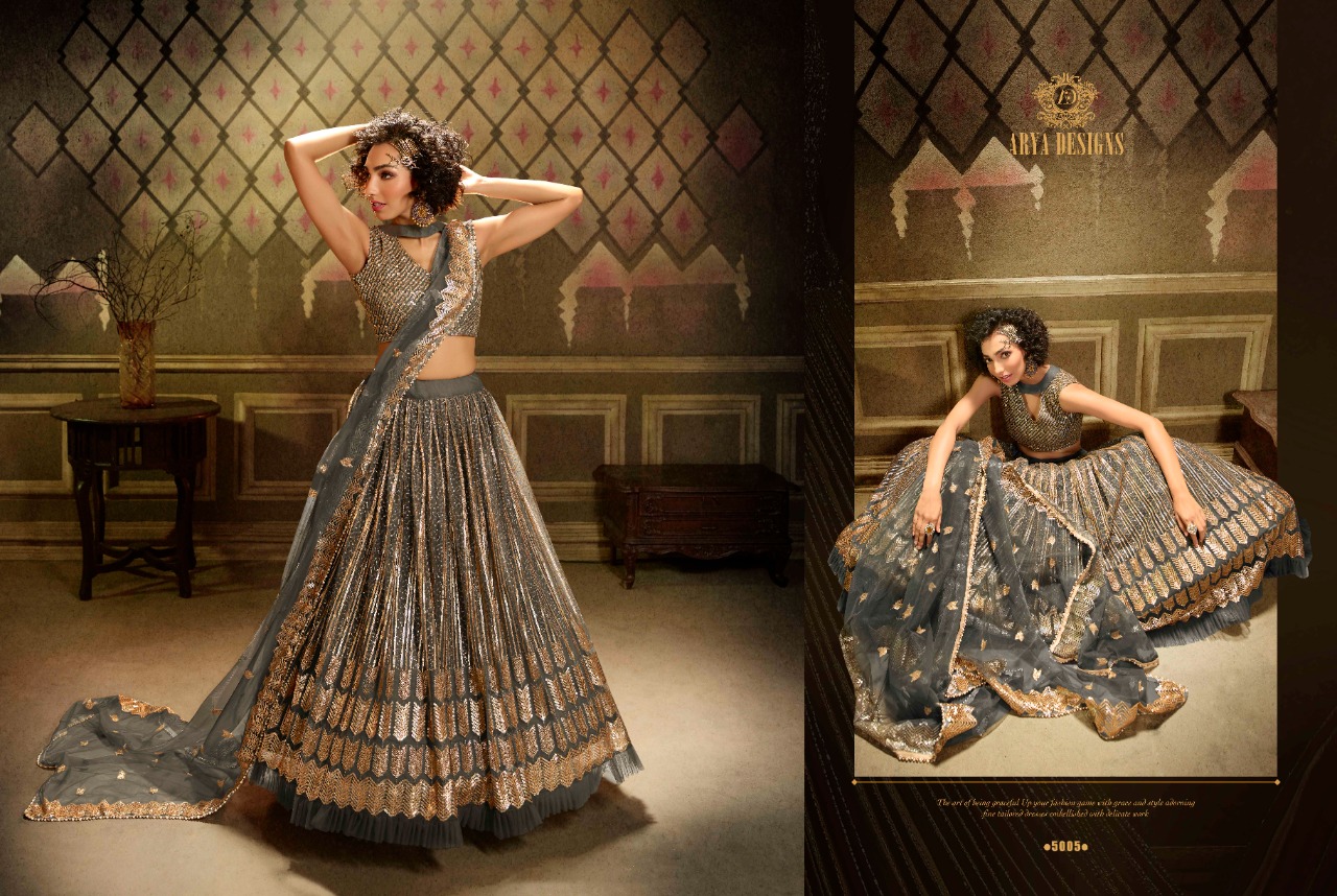 Arya Presents  Cinderella Vol 9 Designer Wedding Wear Heavy Lehenga