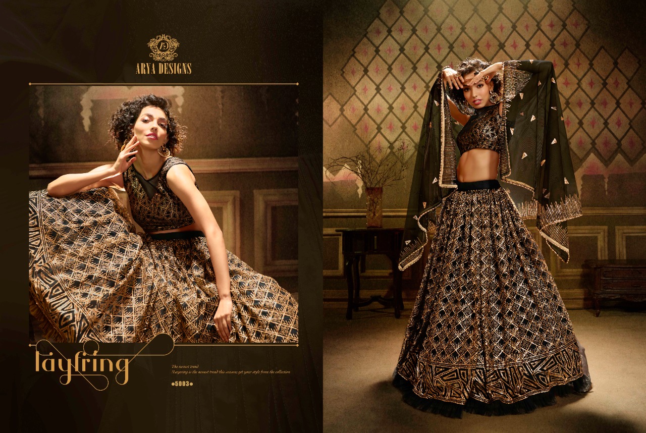 Arya Presents  Cinderella Vol 9 Designer Wedding Wear Heavy Lehenga