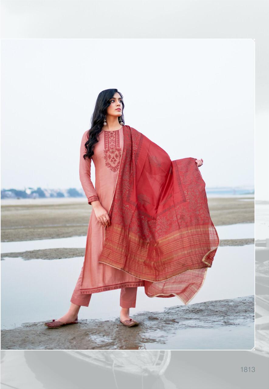 Bela  Presents  Kaira 1809 Series Designer Salwar Suit Collection