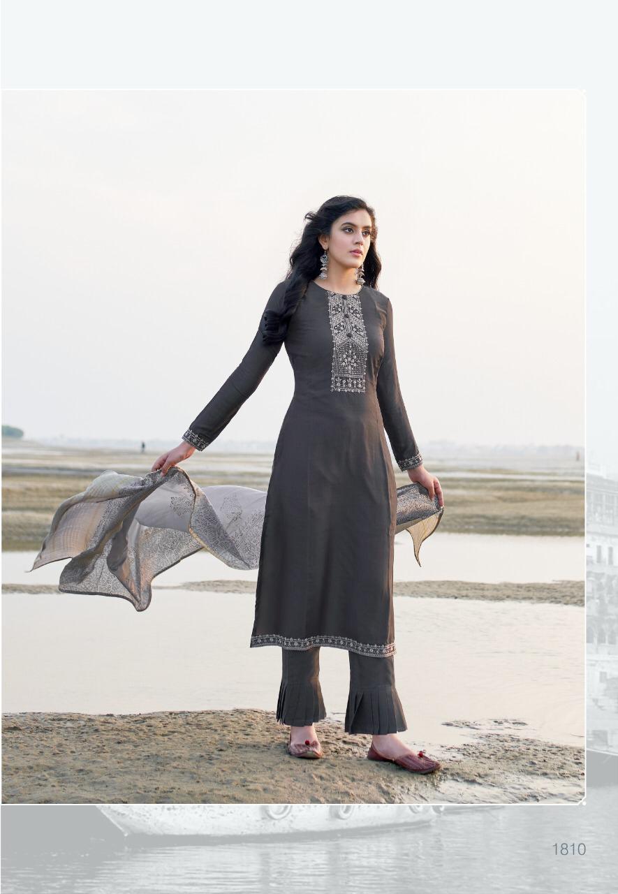 Bela  Presents  Kaira 1809 Series Designer Salwar Suit Collection