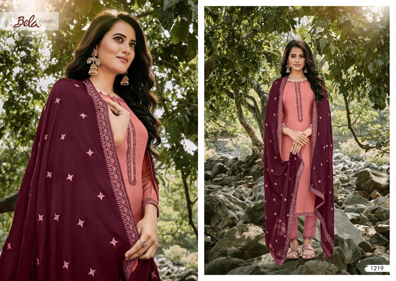 Bela  Presents Mukhar 1215 Series Designer Salwar Suit