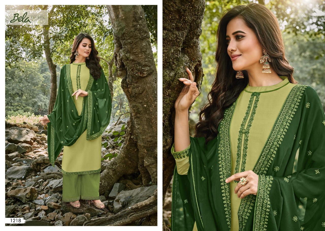 Bela  Presents Mukhar 1215 Series Designer Salwar Suit