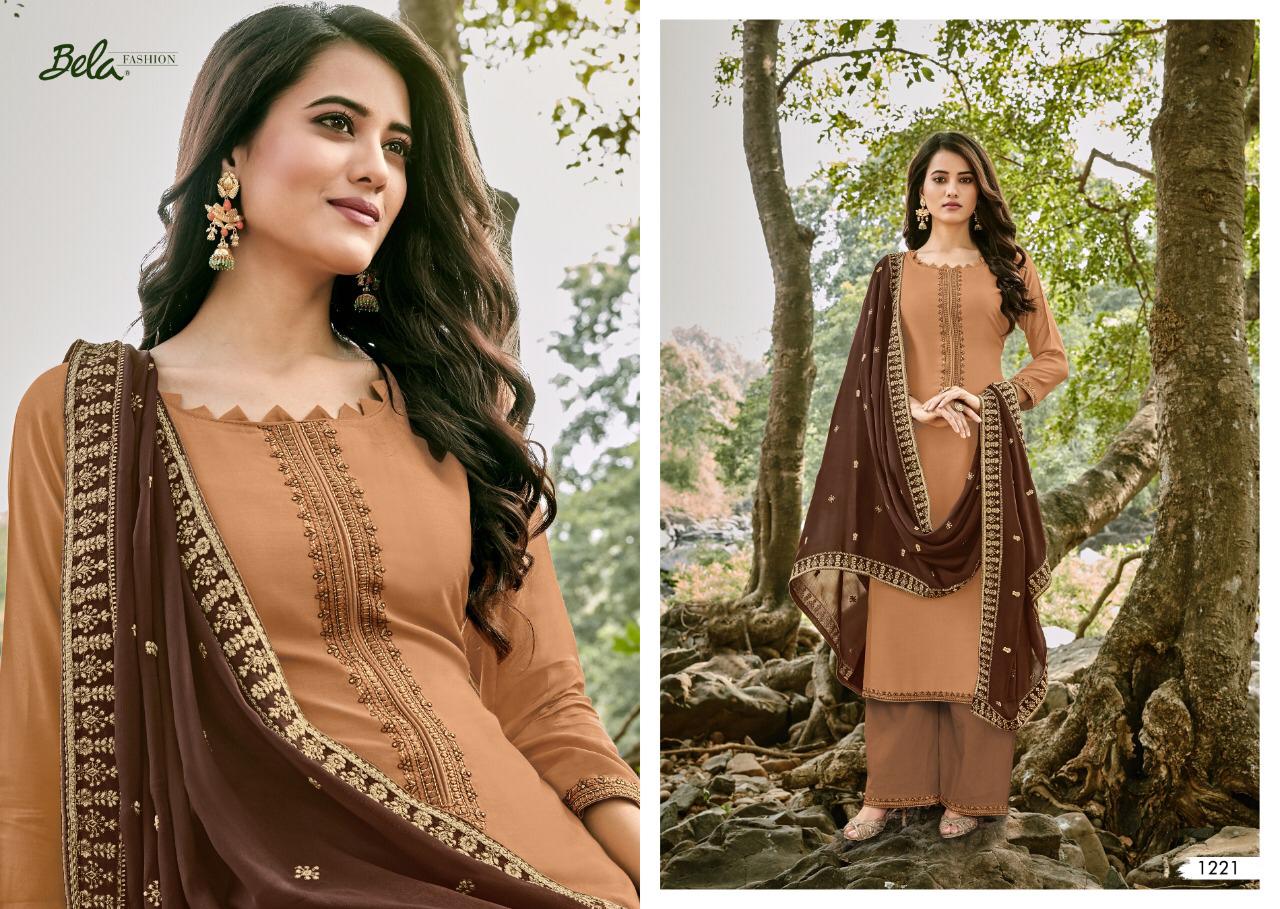 Bela  Presents Mukhar 1215 Series Designer Salwar Suit