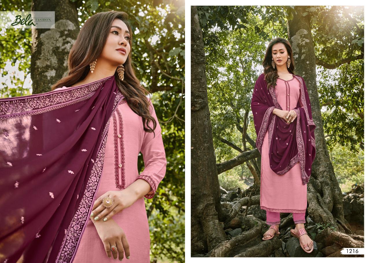 Bela  Presents Mukhar 1215 Series Designer Salwar Suit