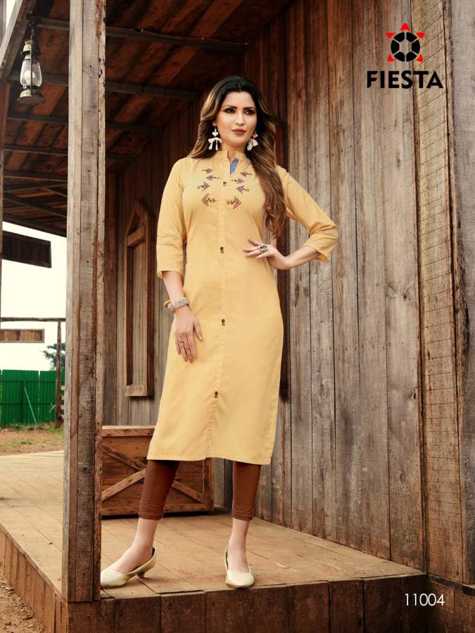 Fiesta Presents  Work Culture  Casual Wear Kurti Collection