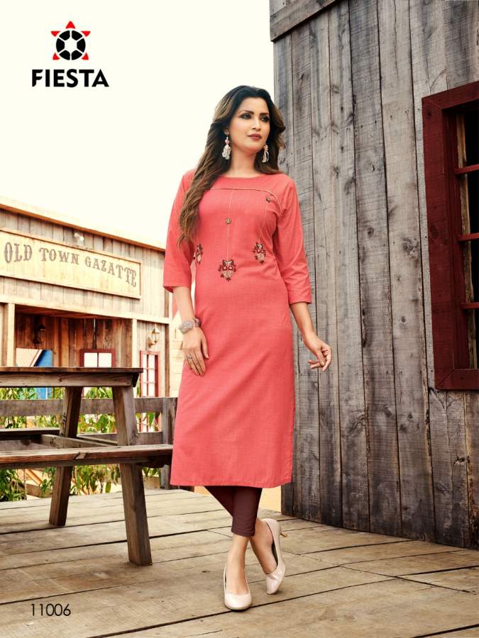 Fiesta Presents  Work Culture  Casual Wear Kurti Collection